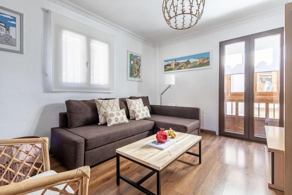 גרנדה Apartamento Con Terraza A 4 Minutos De La Catedral מראה חיצוני תמונה